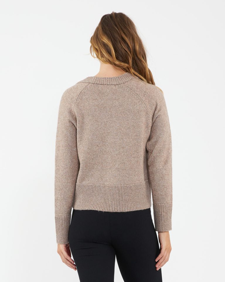 Ripe Sunday Knit Cardigan - Mocha