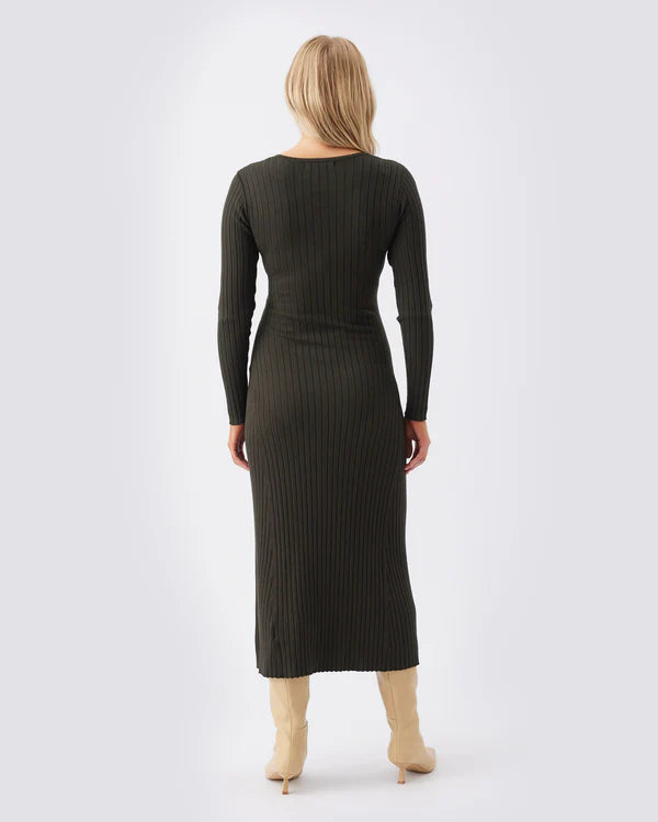 Ripe Remi Knit Nursing Dress - Ivy