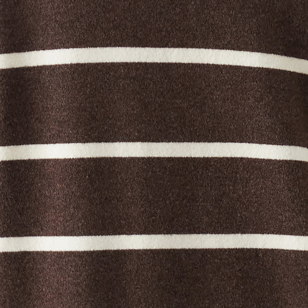 Ripe Scout Nursing Knit - Chocolate / White