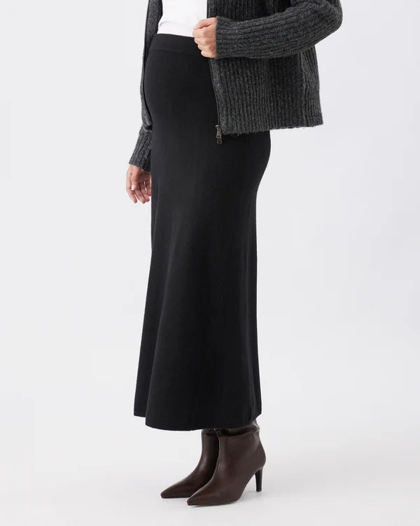 Ripe Annie Aline Knit Skirt - Black