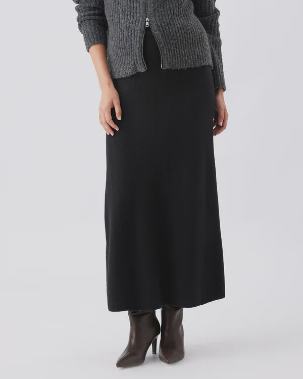 Ripe Annie Aline Knit Skirt - Black
