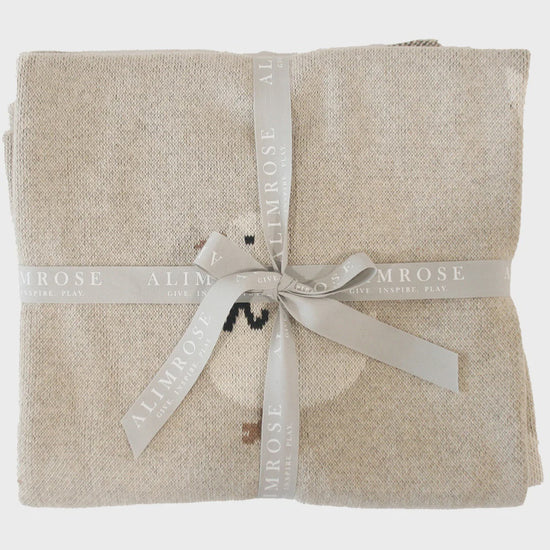 Alimrose Duck Baby Blanket - Natural