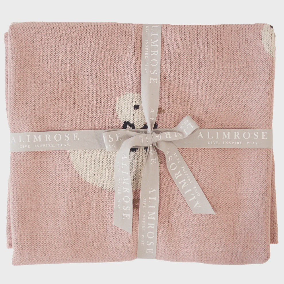 Alimrose Duck Baby Blanket - Petal