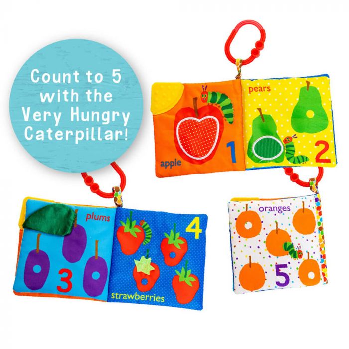 Very Hungry Caterpillar Soft Book: Let's Count Clip on