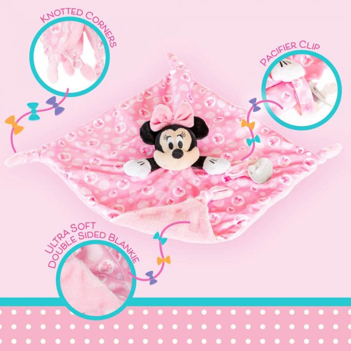 Minnie Mouse Knotted Blanket