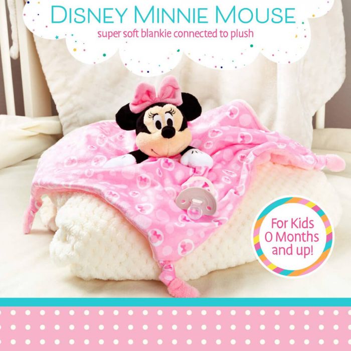 Minnie Mouse Knotted Blanket