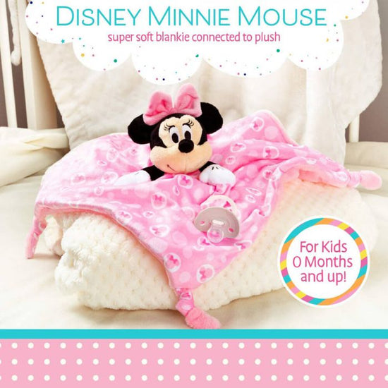 Minnie Mouse Knotted Blanket