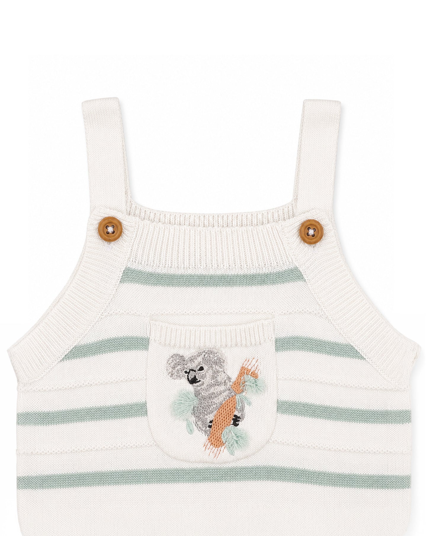 Bebe Taylor Organic Knitted Bodysyit - Taylor Stripe