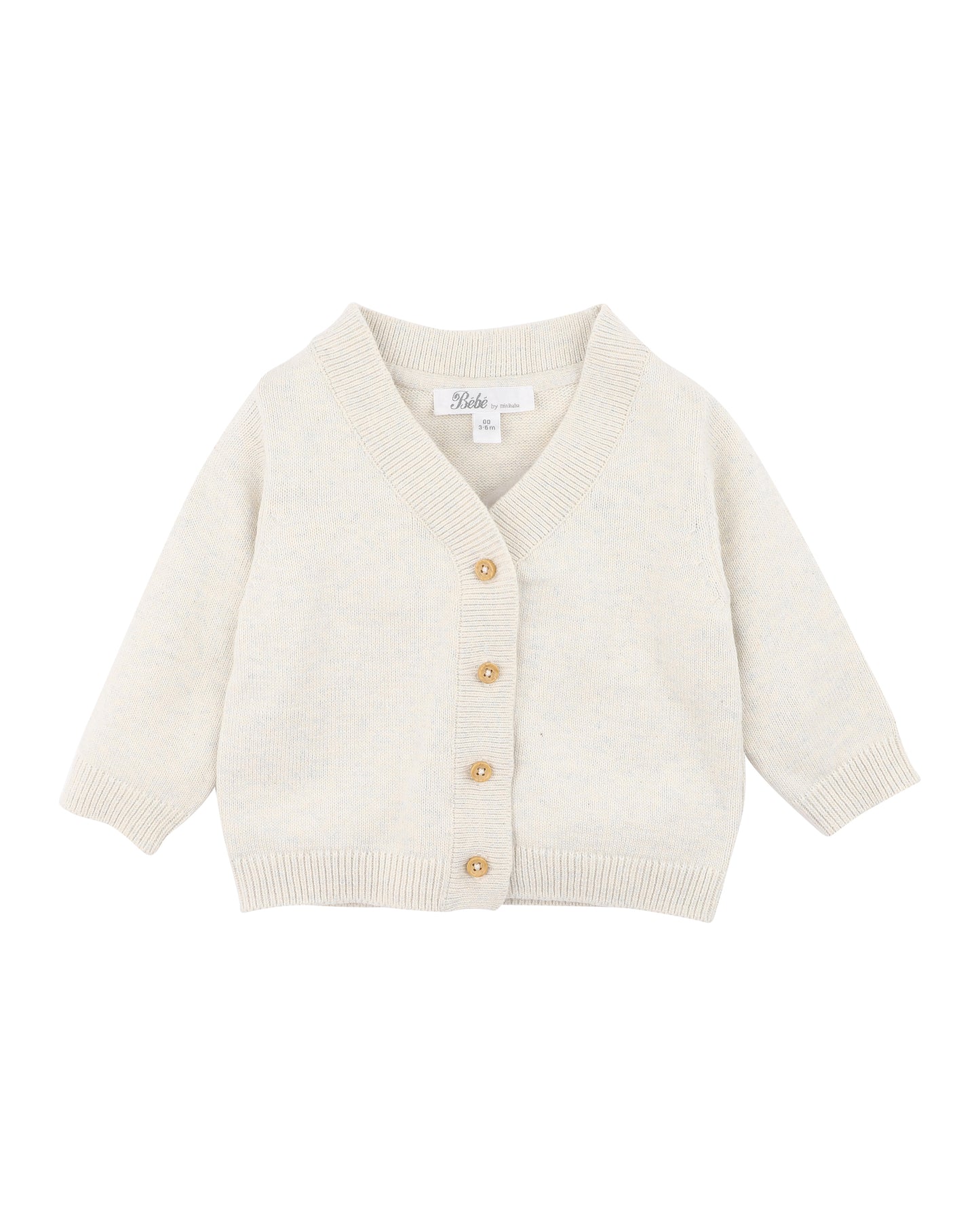 Bebe Brady Organic Cotton Marle Cardigan
