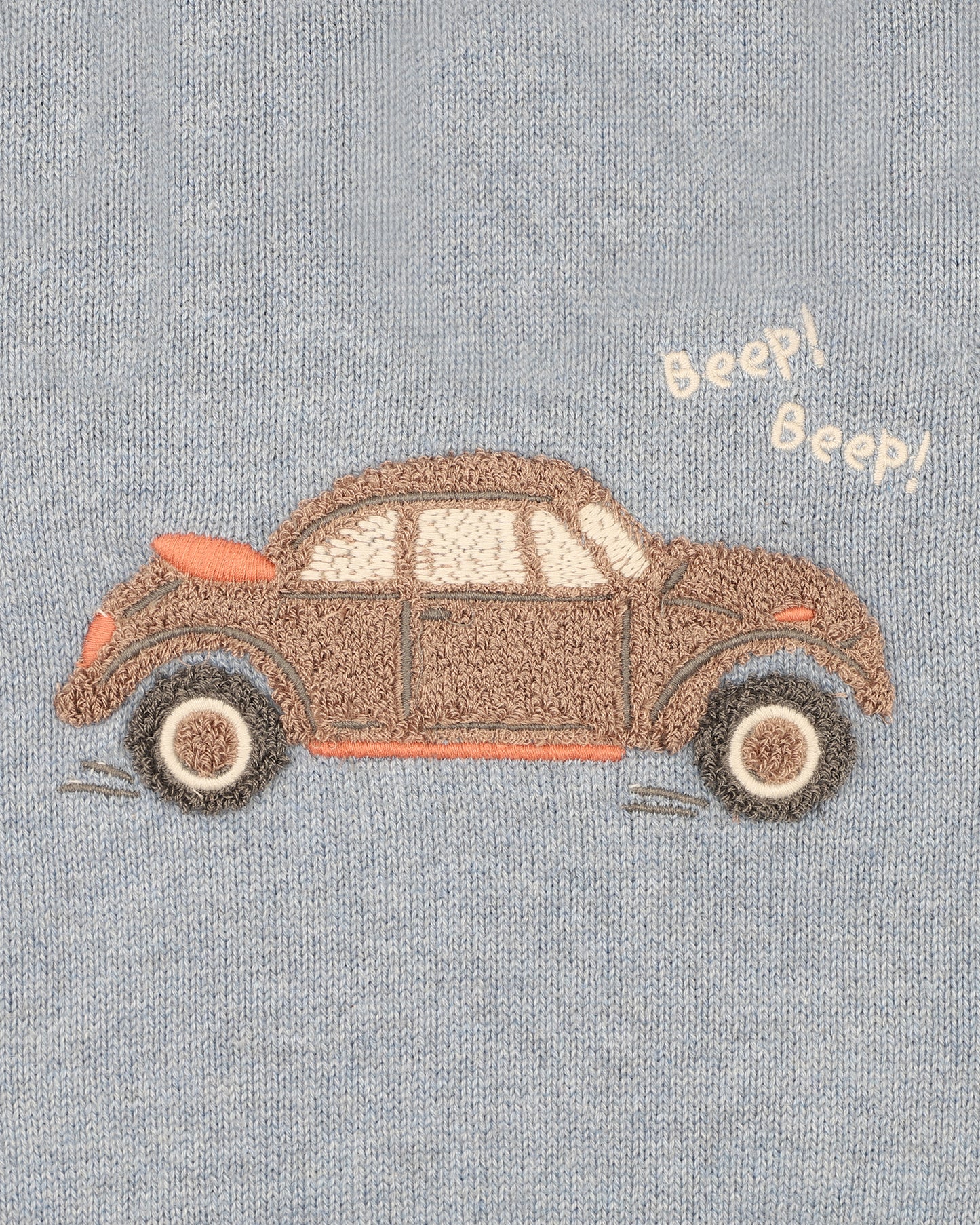 Bebe Alvin Car Organic Knitted Jumper