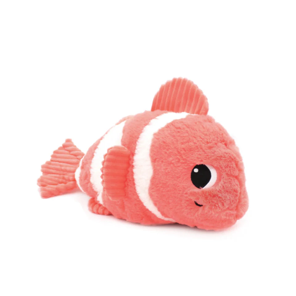 Les Ptipotos Bigou the Clownfish, Mum & Baby - Coral