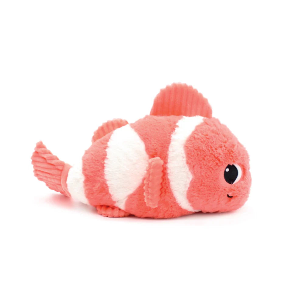 Les Ptipotos Bigou the Clownfish, Mum & Baby - Coral
