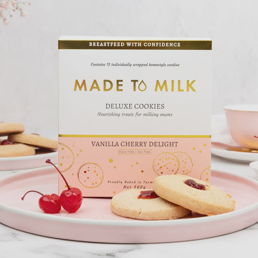Made to Milk Vanilla Cherry Delight Lactation Cookies