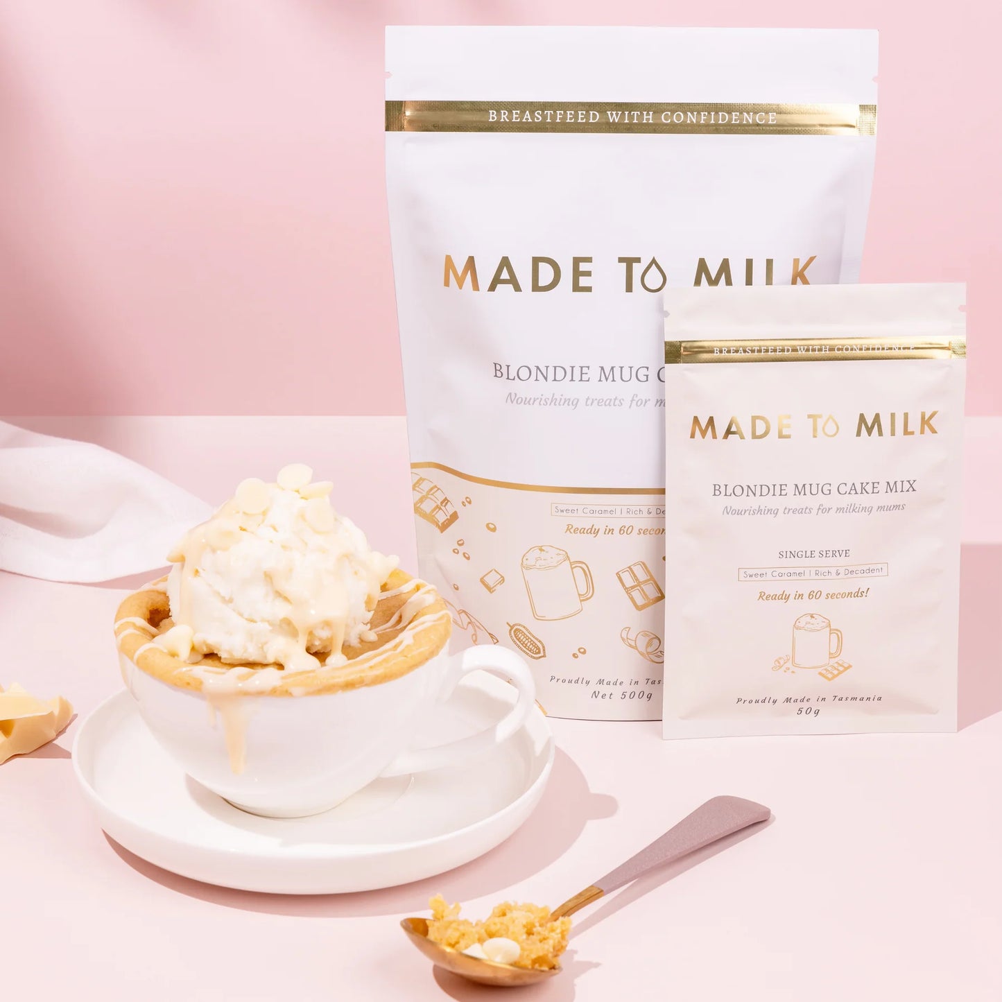 Made to Milk Blondie Mug Cake Mix - Single Serve