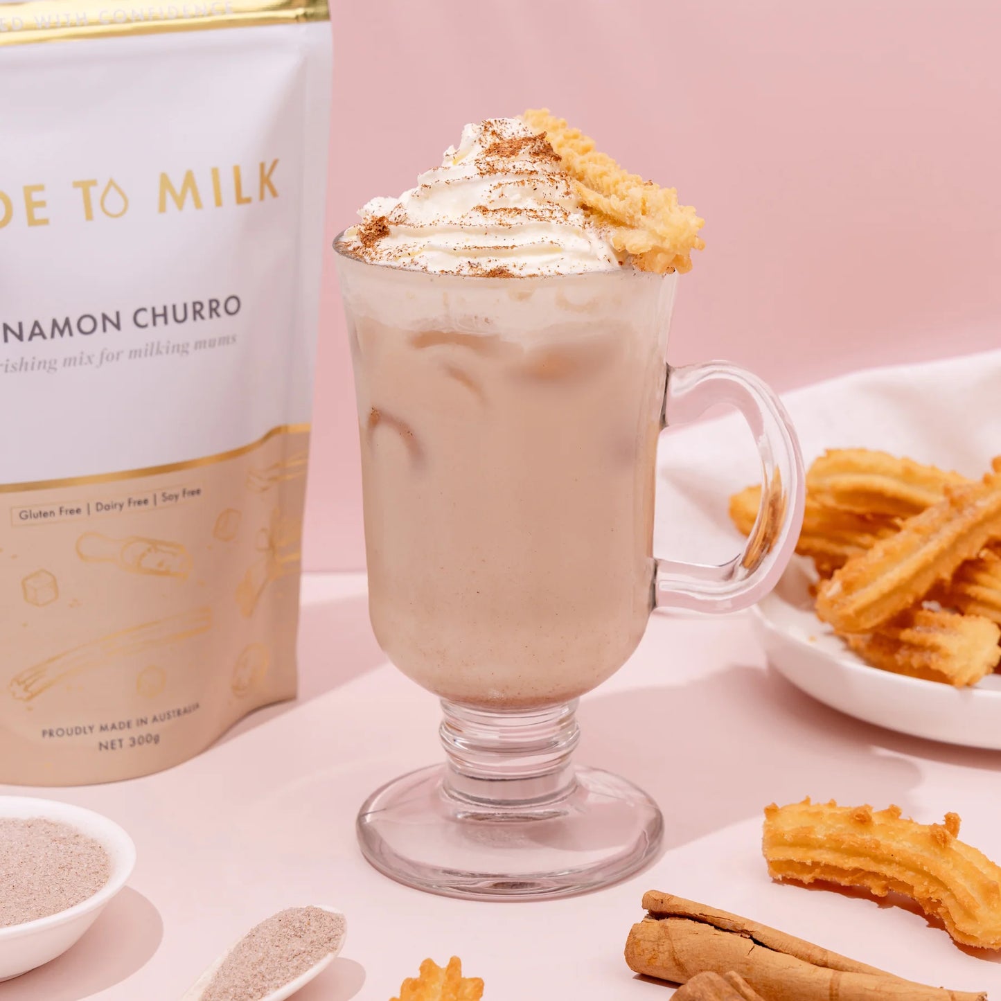 Made to Milk Cinnamon Churro Lactation Drink