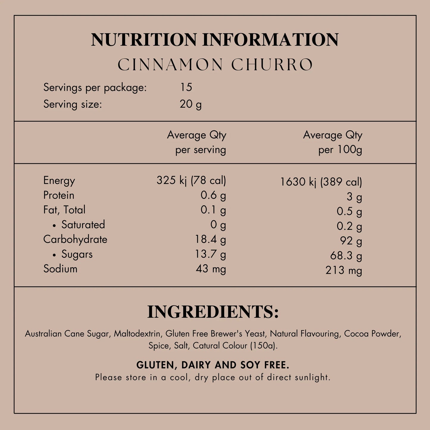Made to Milk Cinnamon Churro Lactation Drink