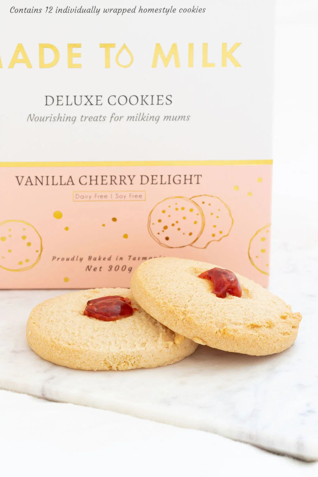 Made to Milk Vanilla Cherry Delight Lactation Cookies