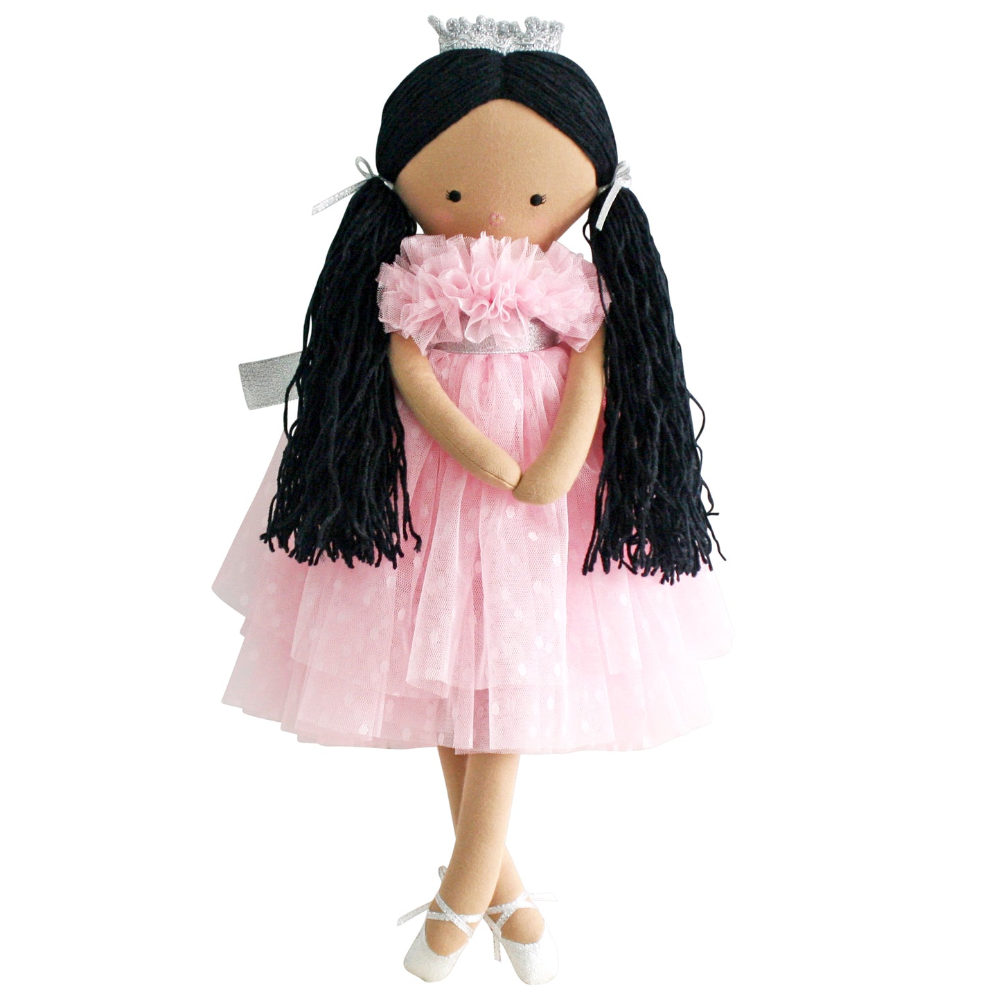 AR Penelope Princess Pink Spot Tulle 50cm