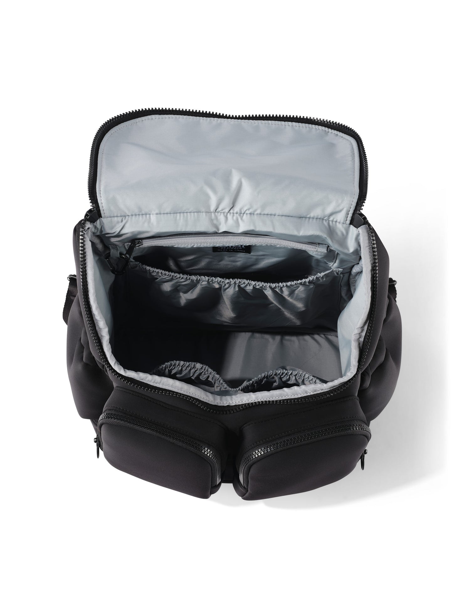 OiOi Signature Nappy Backpack - Black Neoprene