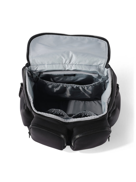 OiOi Signature Nappy Backpack - Black Neoprene