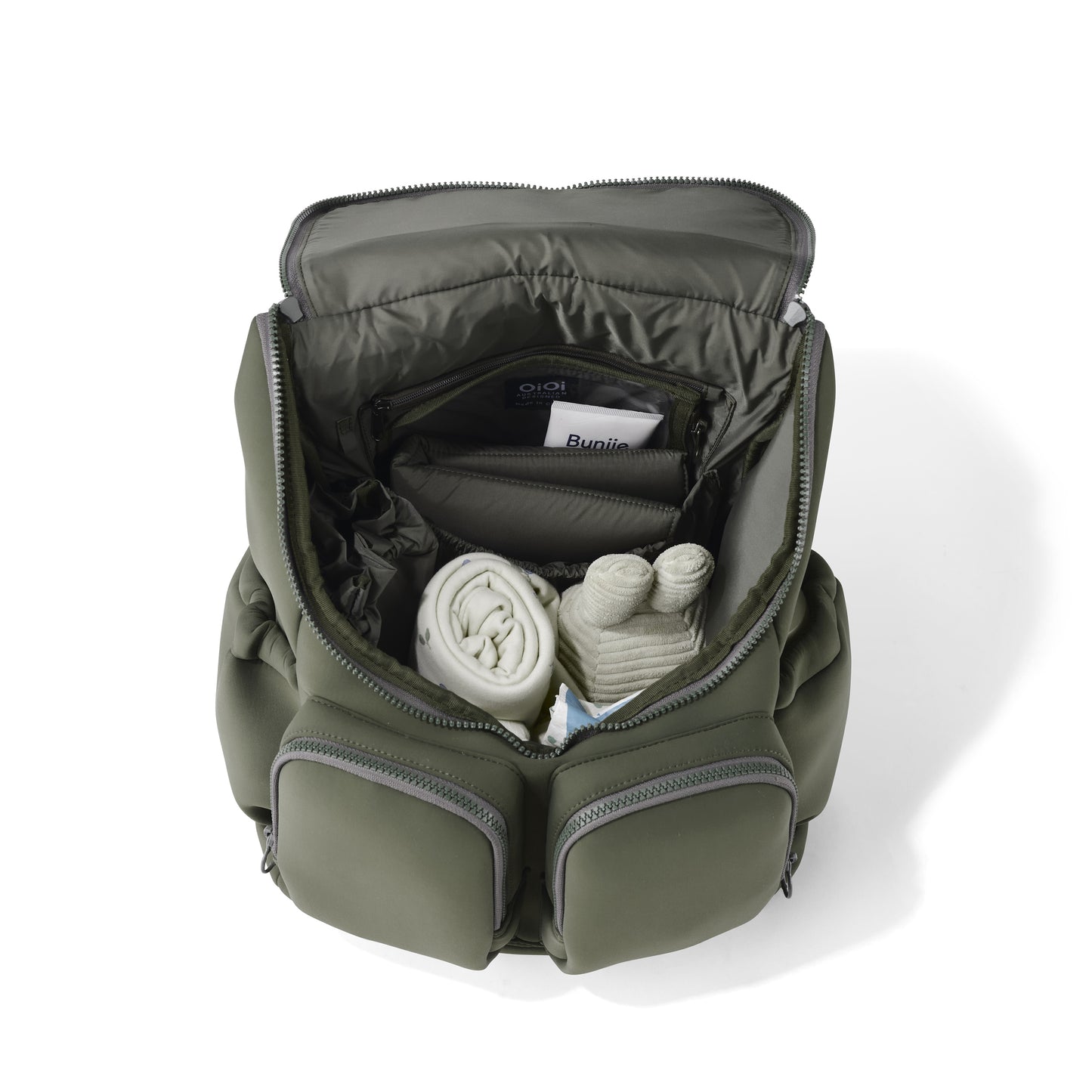 OiOi Signature Nappy Backpack Neoprene - Sage