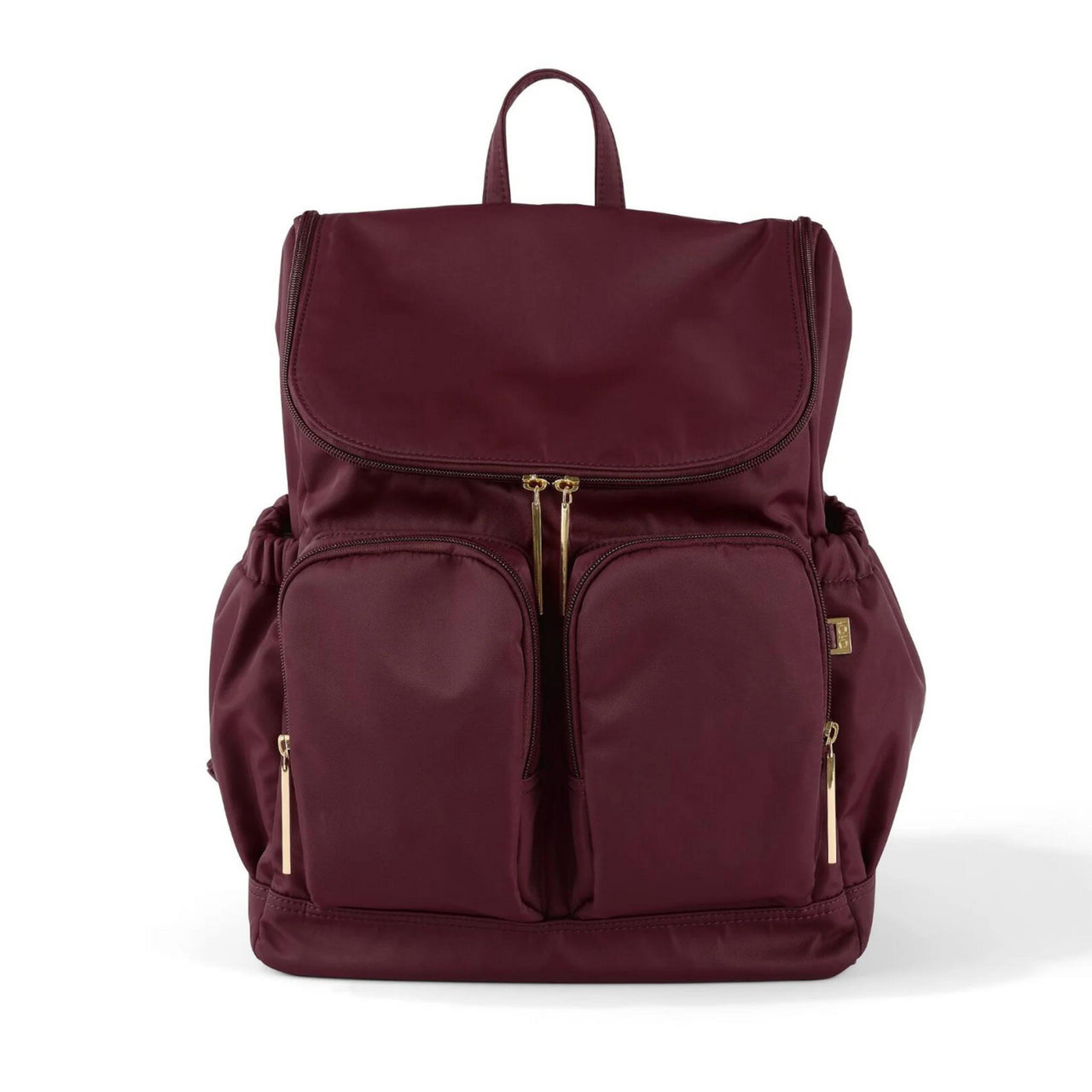 OiOi Signature Nappy Backpack - Mulberry Nylon