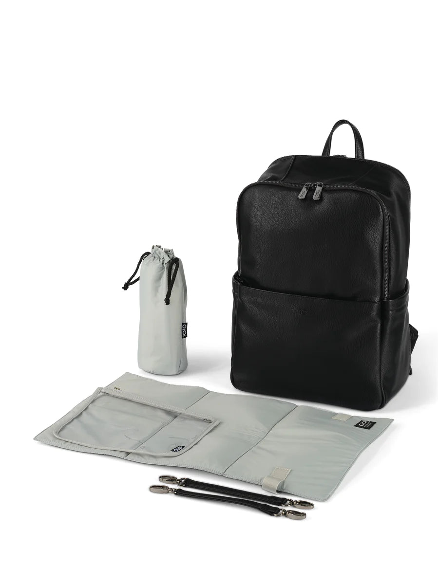 OiOi Multitasker Nappy Backpack - Black