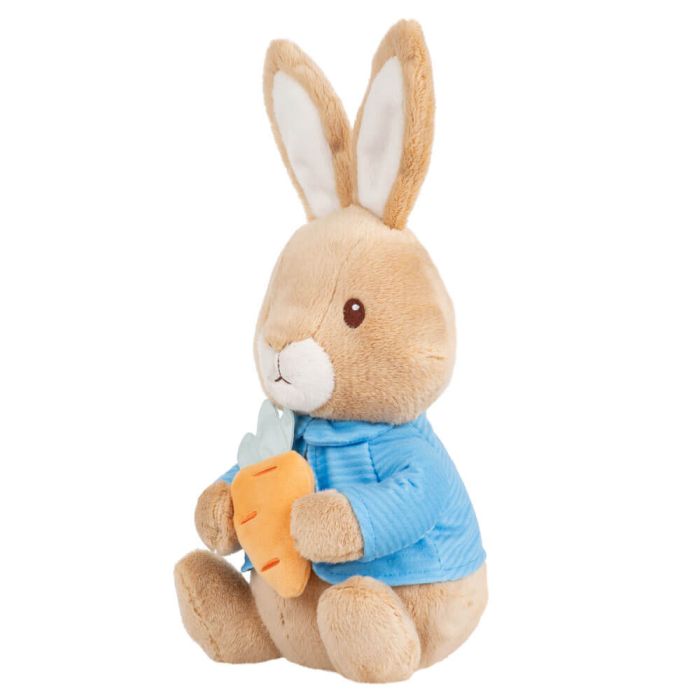 Peter Rabbit Holding Carrot Soft Toy (34cm)