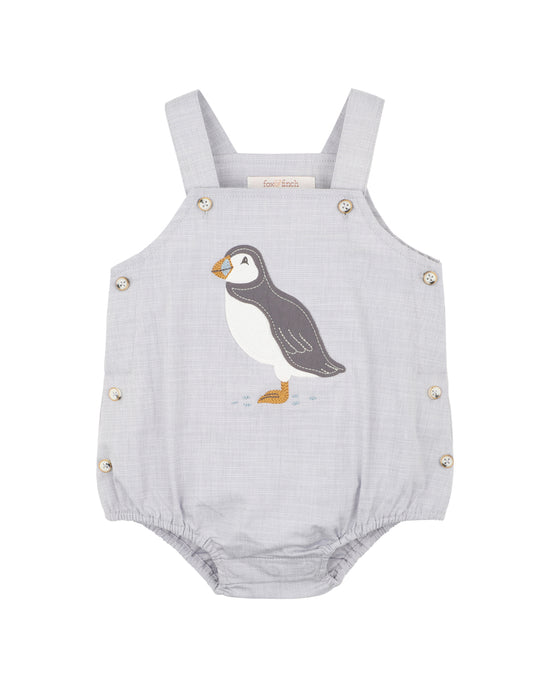 Fox & Finch Puffin Bodysuit - Grey