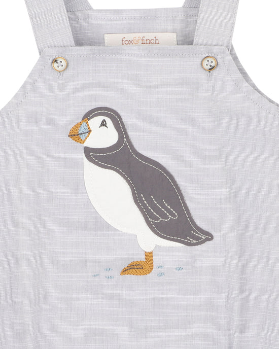 Fox & Finch Puffin Bodysuit - Grey