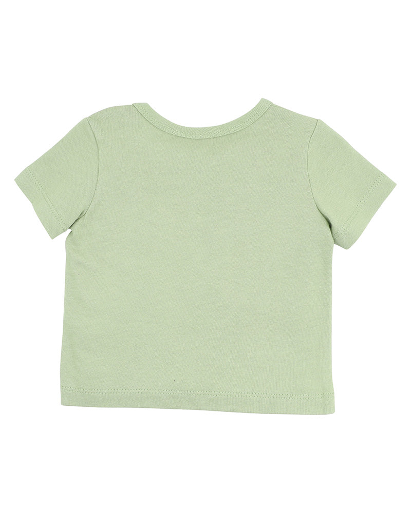 Fox & Finch Lion Cub Tee - Basil Green