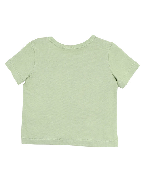 Fox & Finch Lion Cub Tee - Basil Green