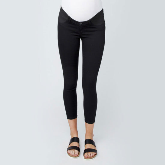 Ripe Isla Ankle Grazer Jegging - Black