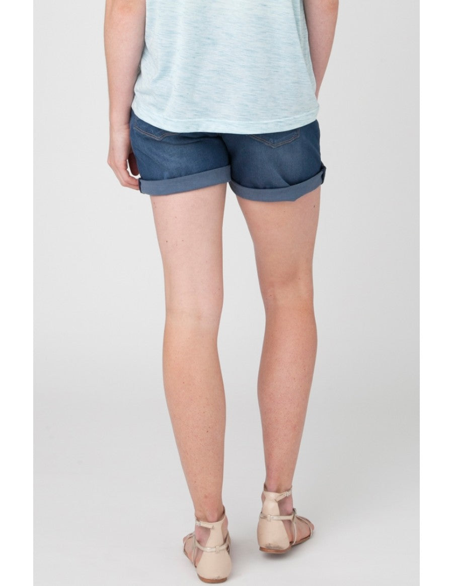 Ripe Isla Denim Shorts - Indigo