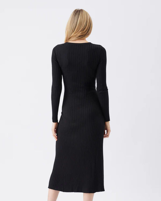 Ripe Eden Knit Nursing Dress Black