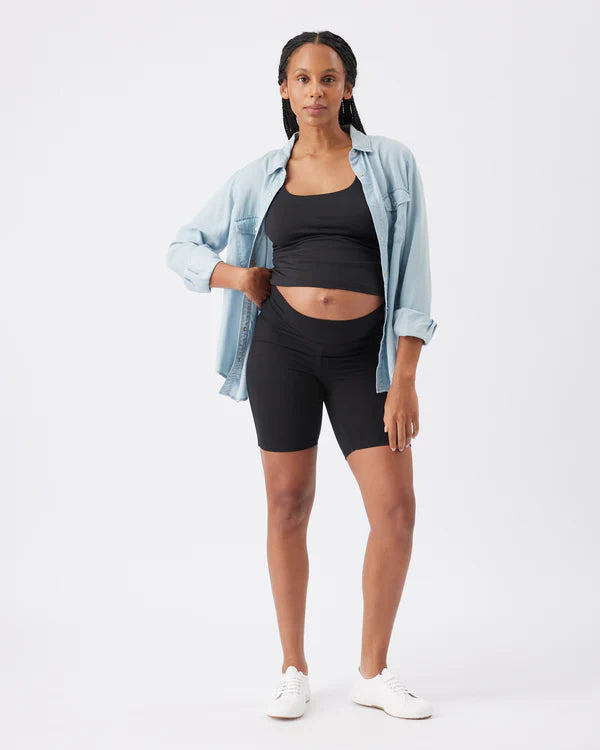 Ripe Organic Cotton Bike Short - Black