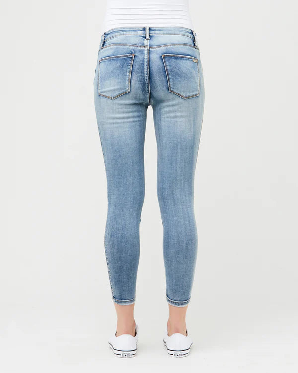 Ripe Isla Ankle Grazer Jegging - Pale Blue