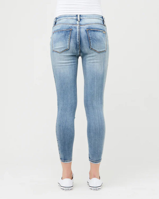 Ripe Isla Ankle Grazer Jegging - Pale Blue