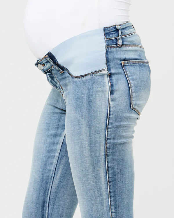 Ripe Isla Ankle Grazer Jegging - Pale Blue