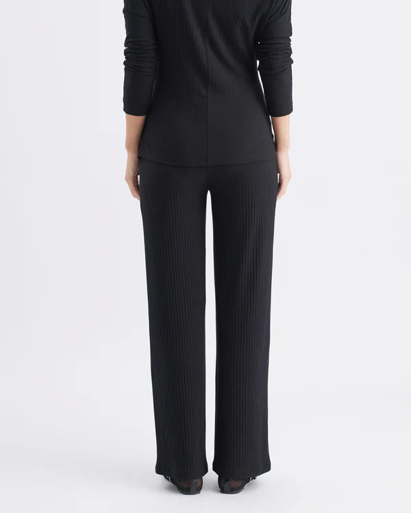 Ripe Cindy Rib Pant - Black