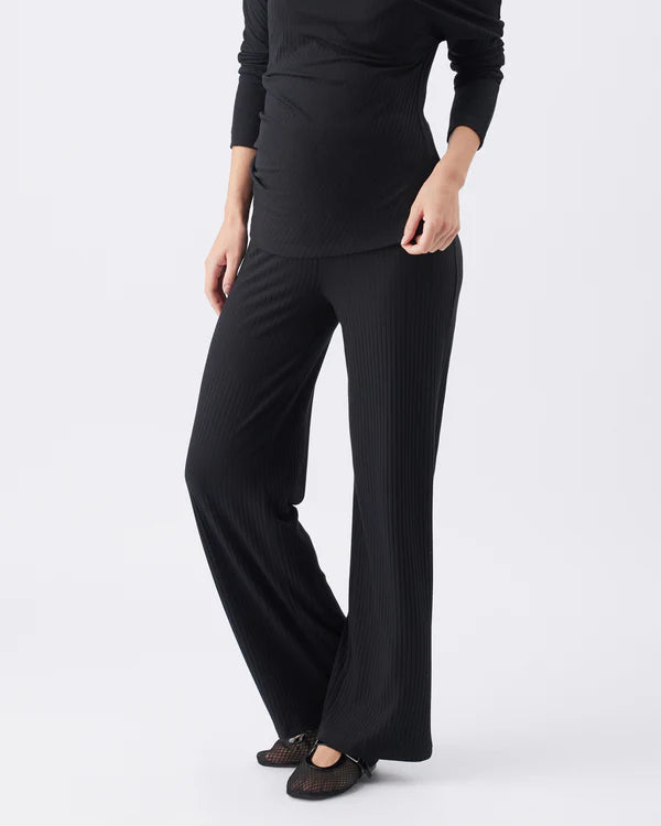 Ripe Cindy Rib Pant - Black