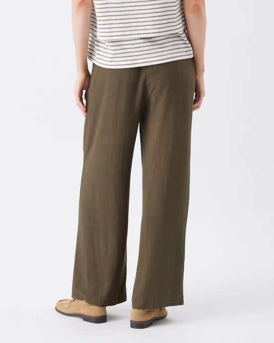 Ripe Marlow Shirred Pant - Khaki