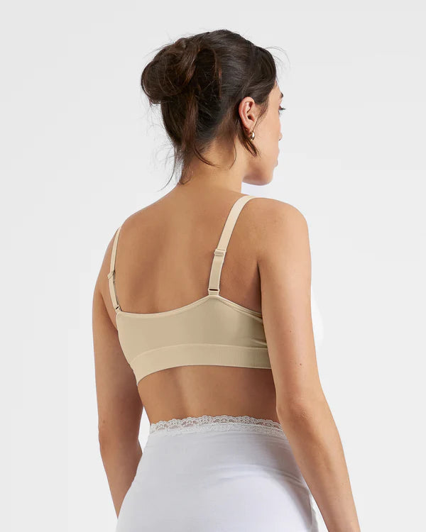 Ripe Seamless Nursing Bralette - Natural