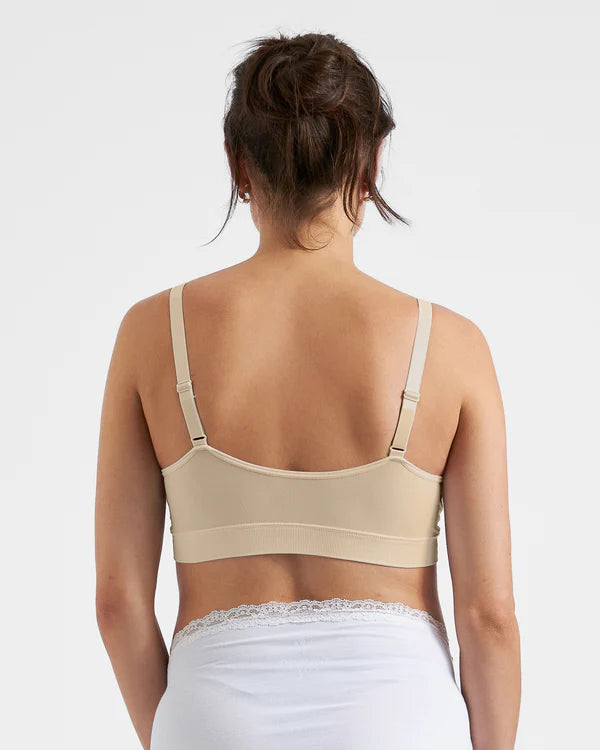 Ripe Seamless Nursing Bralette - Natural