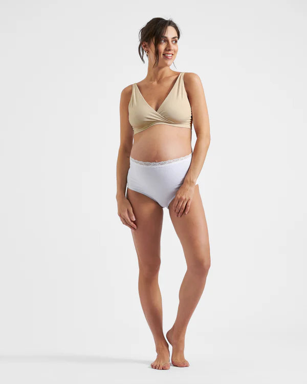 Ripe Seamless Nursing Bralette - Natural
