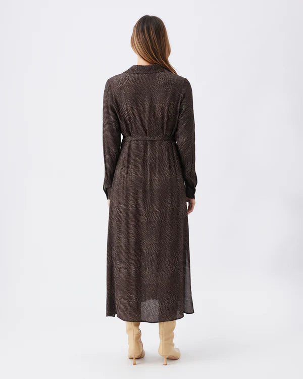 Ripe Helena Shirt Dress - Chocolate