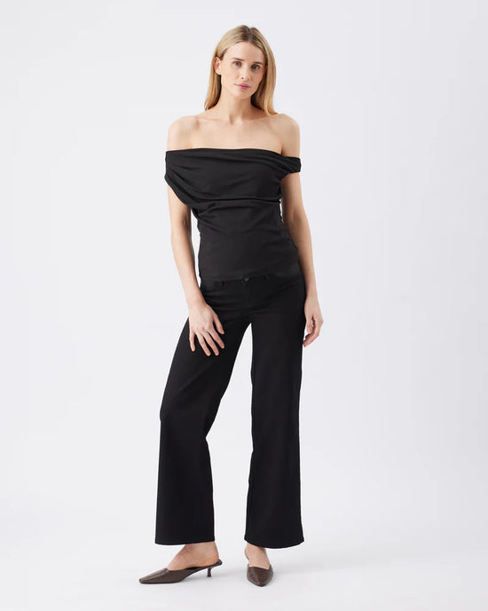 Ripe Kyle Wide Leg Jean - Black