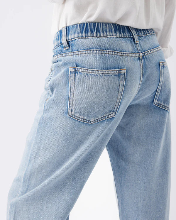 Ripe Billie Elastic Waist Jean - Light Wash