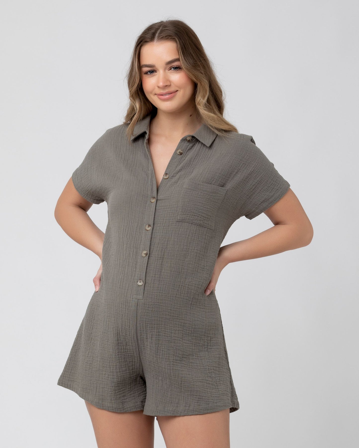 Ripe Betty Playsuit - Sage