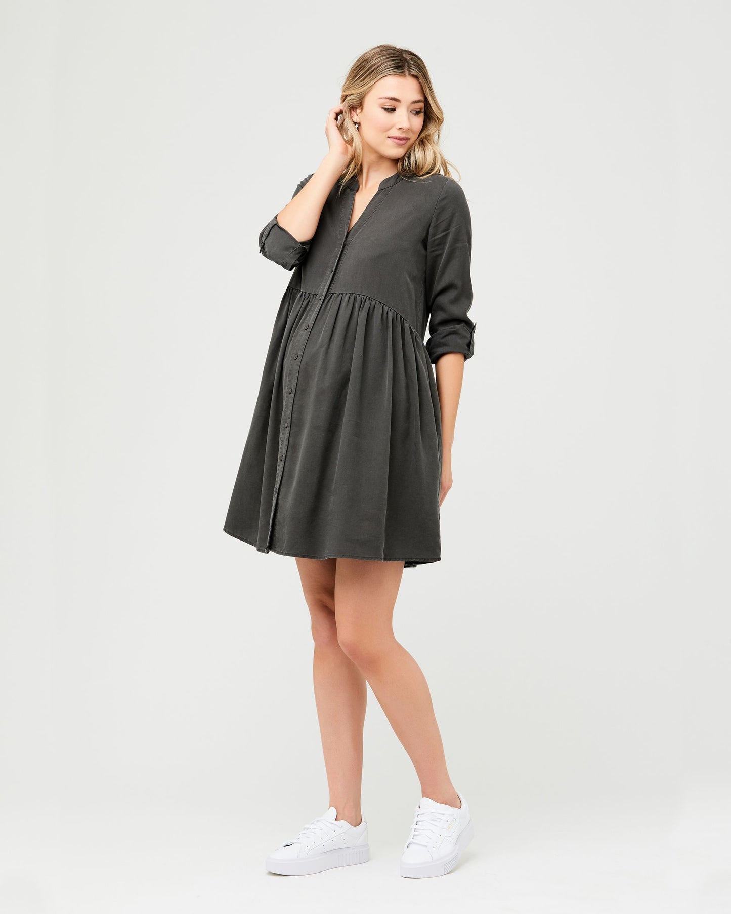 Ripe Demi Tencel Dress - Olive